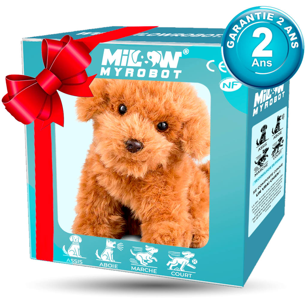 Interactive Robotic Puppy Toy — Lifelike Sounds & Movements