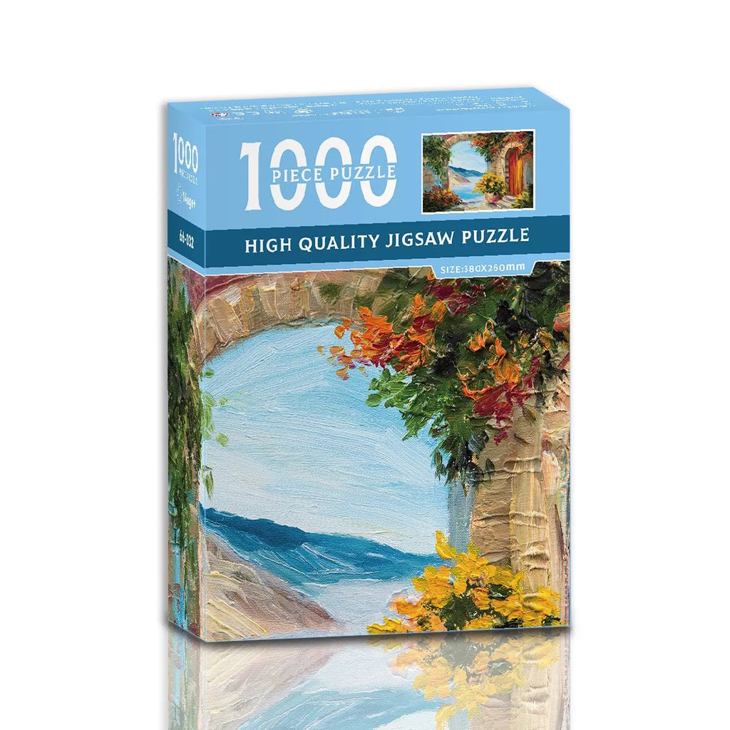 LumaCraft Van Gogh 1000-Piece Compact Puzzle — Vibrant Color Print
