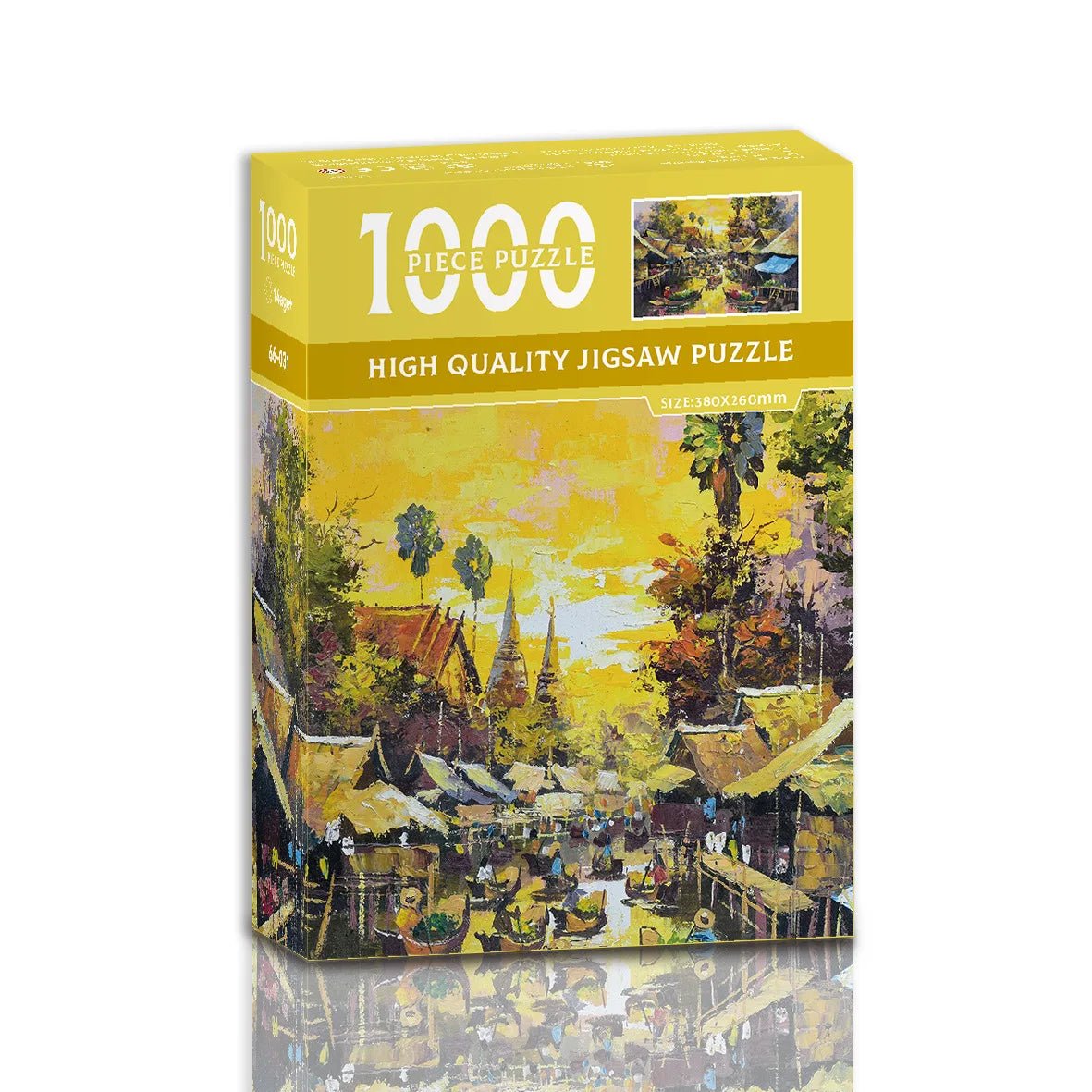 LumaCraft Van Gogh 1000-Piece Compact Puzzle — Vibrant Color Print