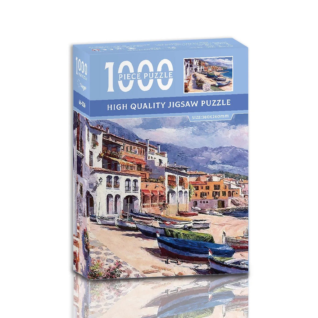 LumaCraft Van Gogh 1000-Piece Compact Puzzle — Vibrant Color Print