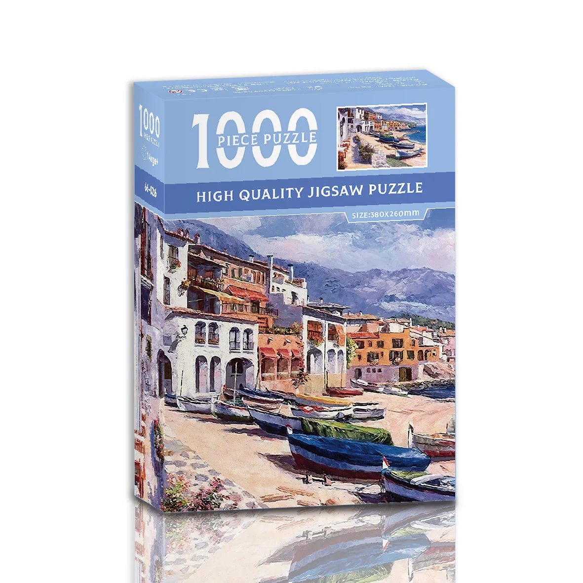 LumaCraft Van Gogh 1000-Piece Compact Puzzle — Vibrant Color Print