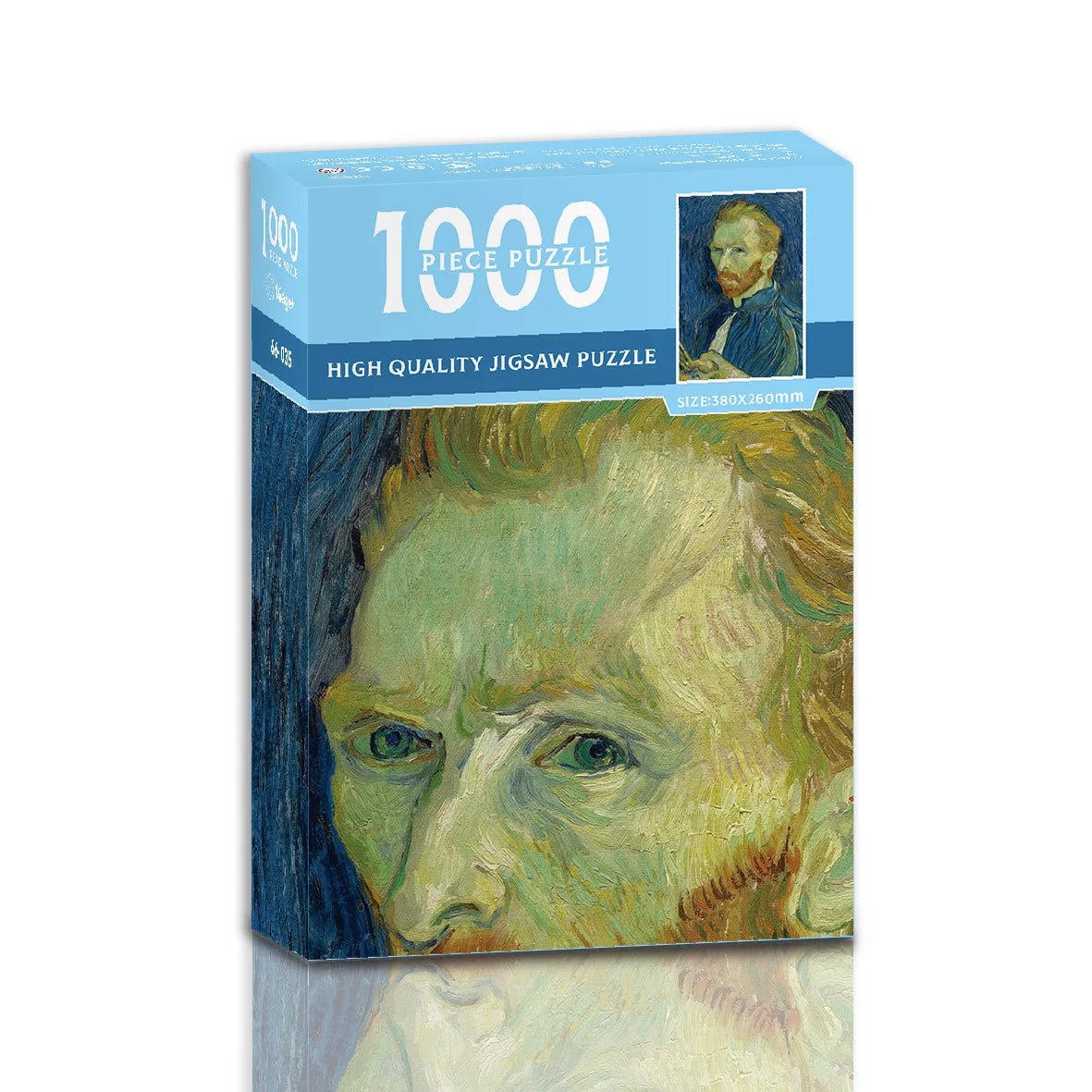 LumaCraft Van Gogh 1000-Piece Compact Puzzle — Vibrant Color Print