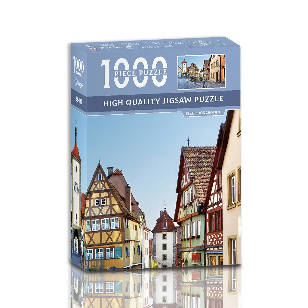 LumaCraft Van Gogh 1000-Piece Compact Puzzle — Vibrant Color Print