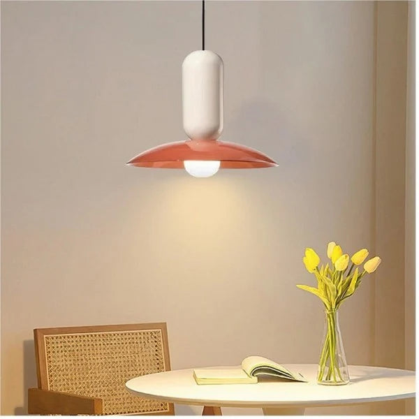 Macaron Frisbee Pendant Light By Liora E27 For Kitchen