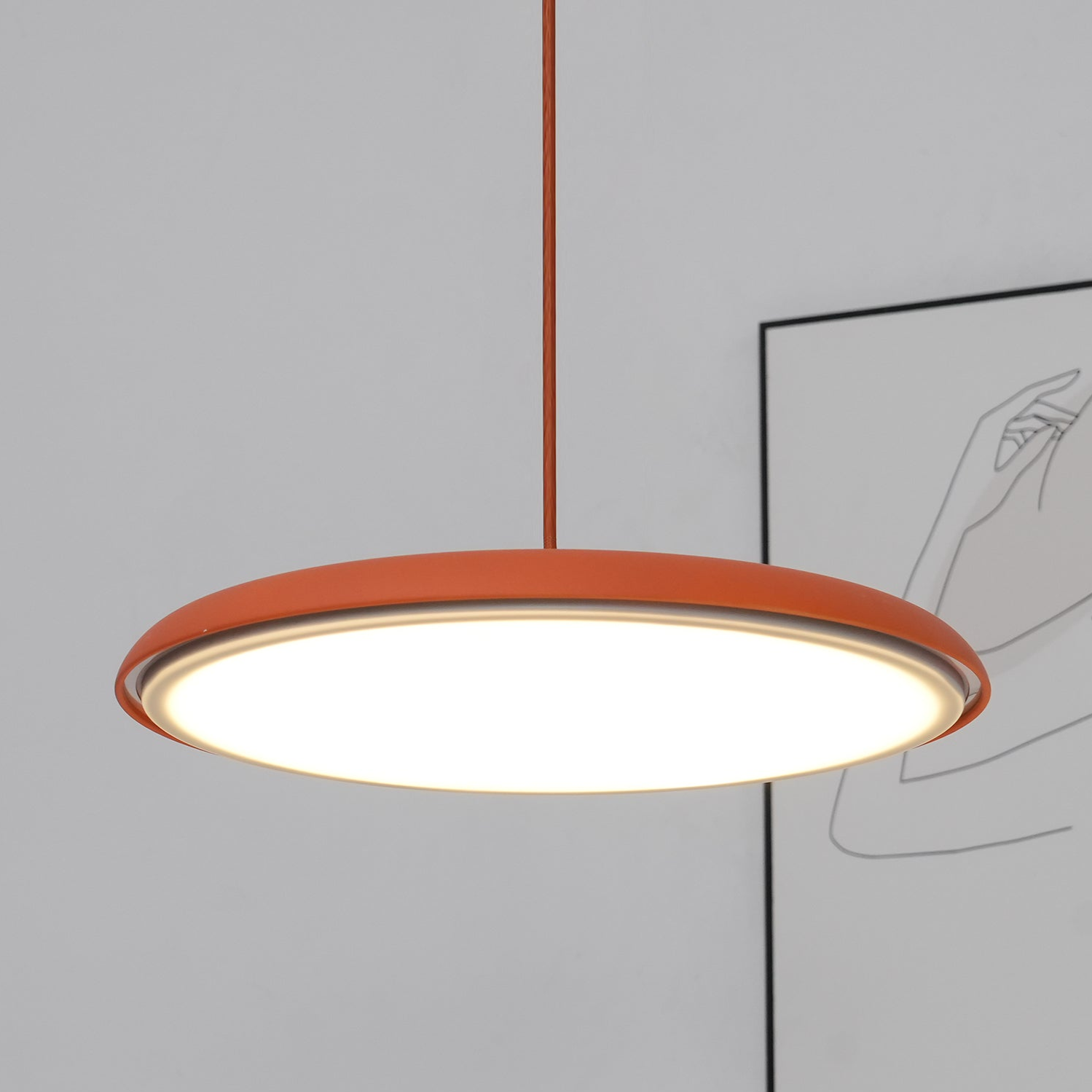 Astra Dining Pendant Light Modern LED Sleek Ceiling Lamp
