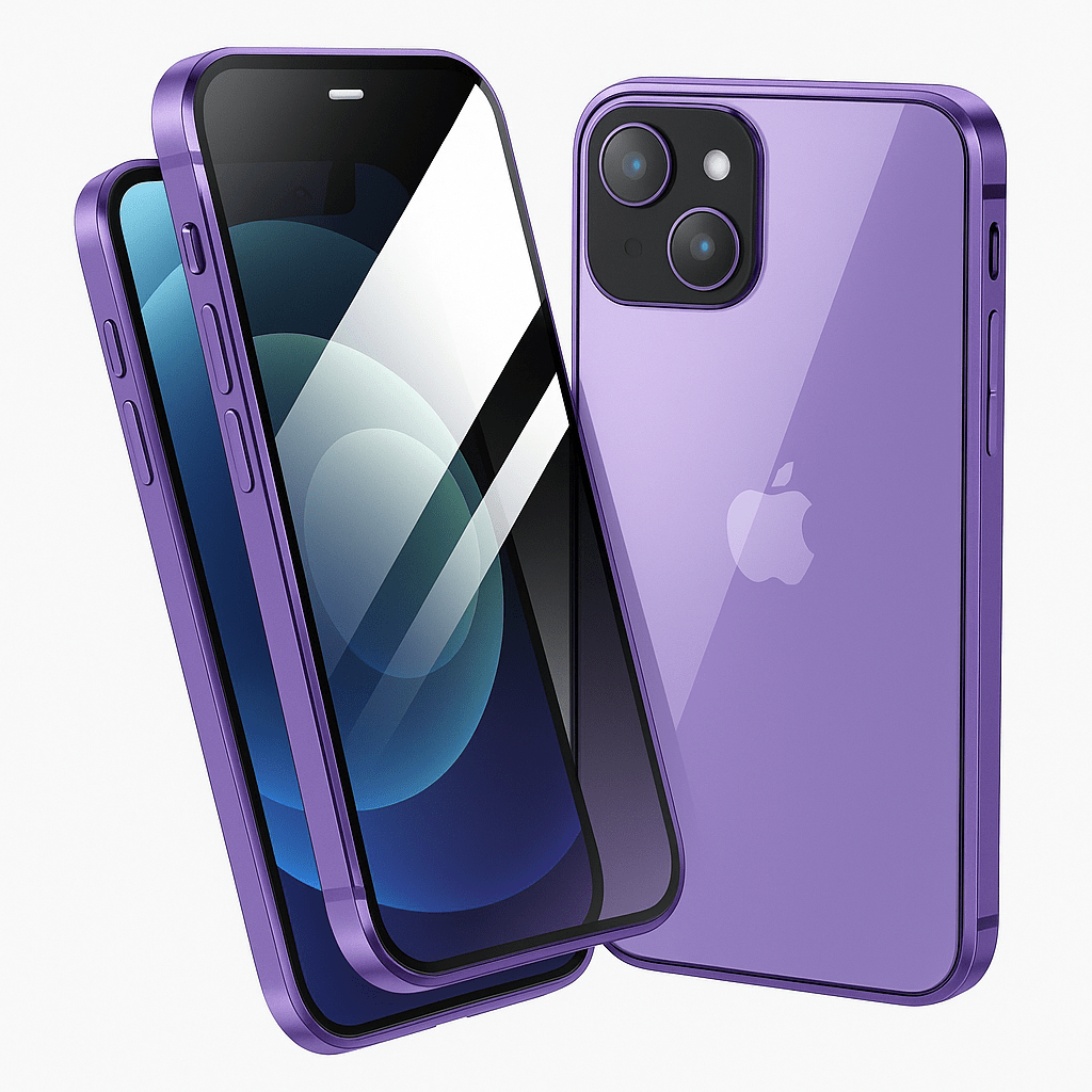 NovaGuard Magnetic Privacy Case for iPhone — Integrated Antispy Filter and Screen Protector