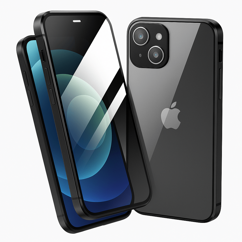 NovaGuard Magnetic Privacy Case for iPhone — Integrated Antispy Filter and Screen Protector