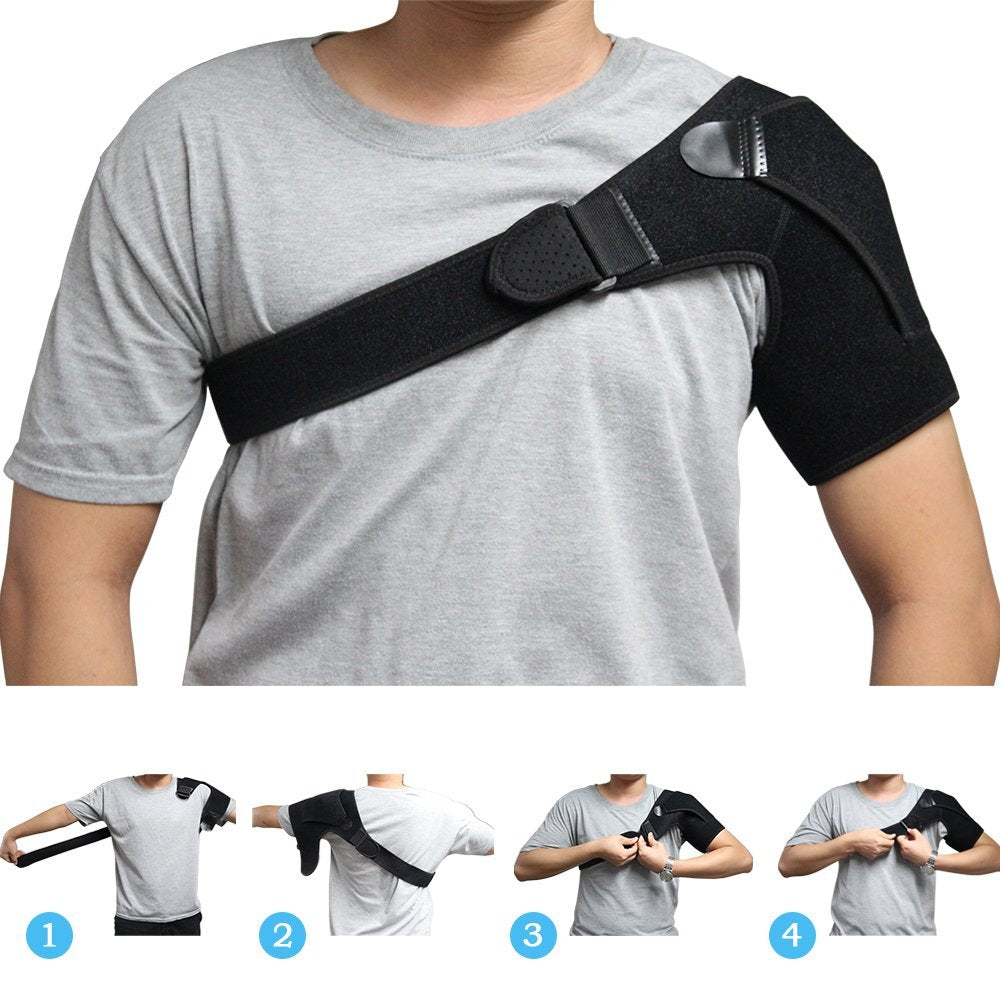 Ultra Support Shoulder Brace for Pain Relief and Stability - Euroselle