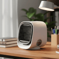 AuraCool Mini 2-w-1 Chłodziarka i nawilżacz powietrza — kompaktowa, łatwa w obsłudze konstrukcja