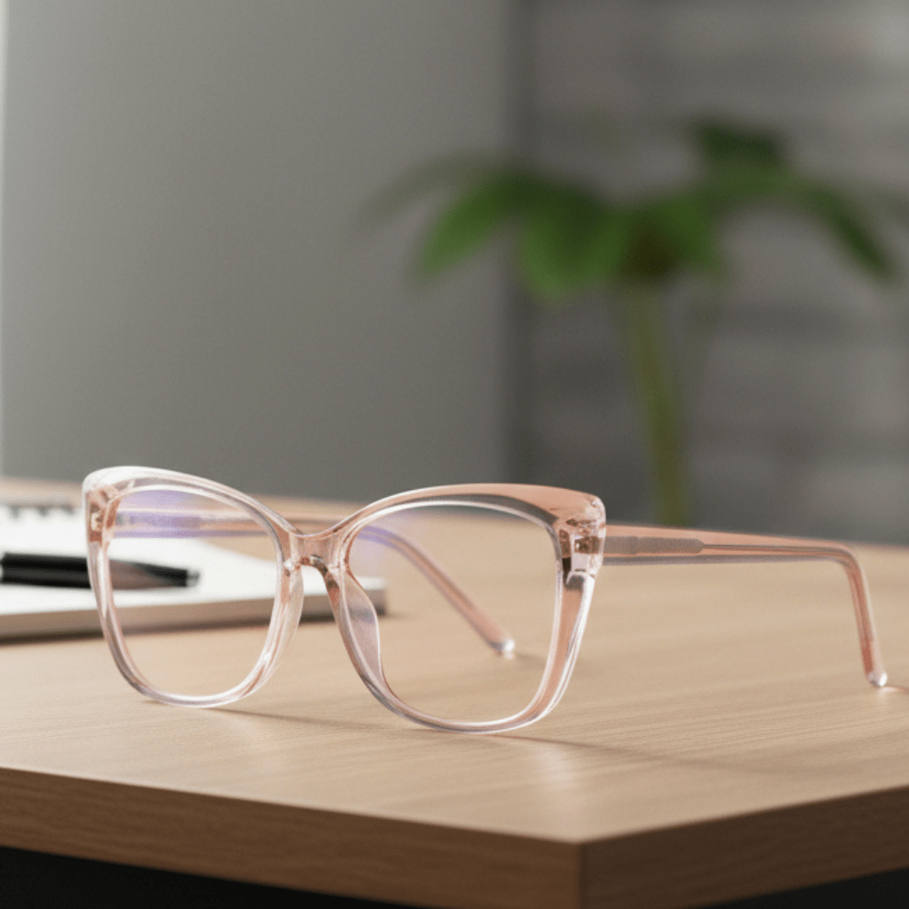 LumaFrame Chic Blue Light Glasses — Women’s Prescription Frames
