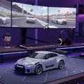 Voiture télécommandée Nova Drift à l'échelle 1:24 - châssis à transmission intégrale, roues éclairées par LED