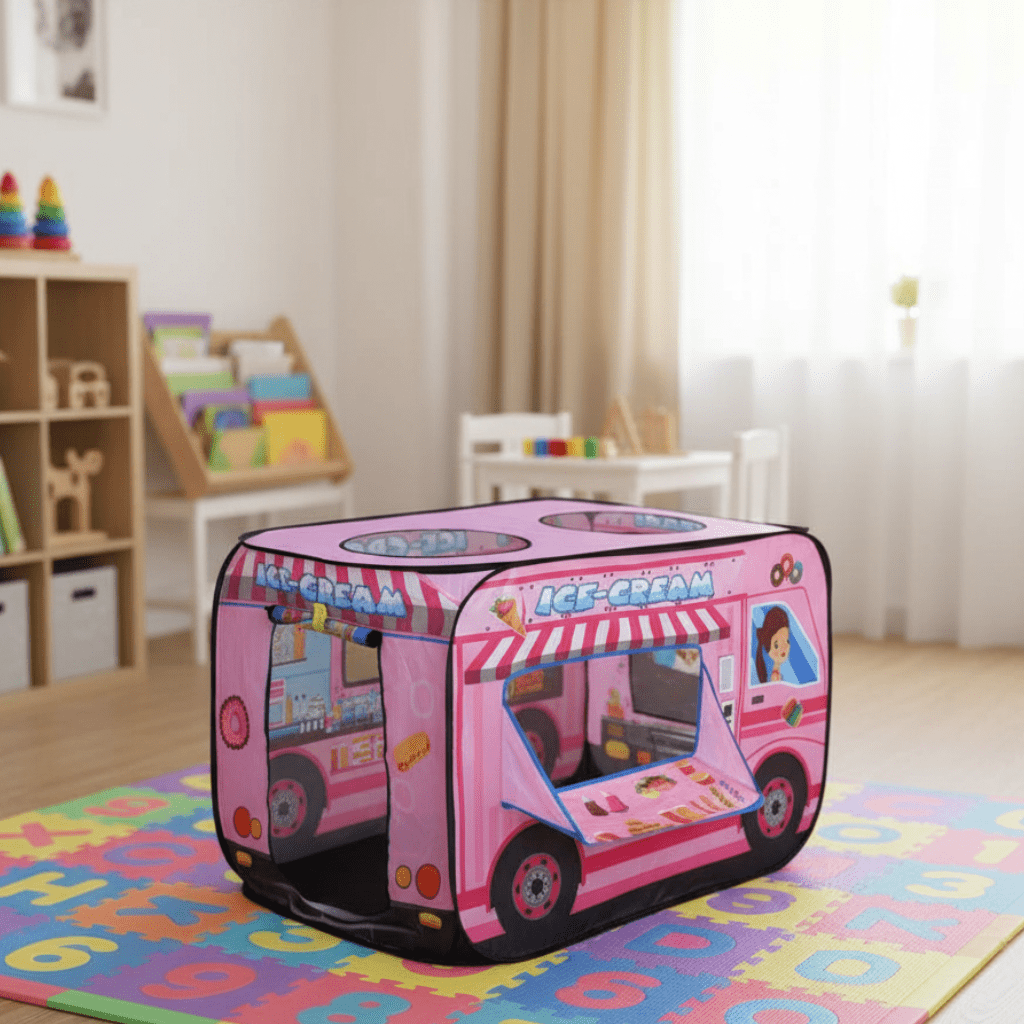 Cort de joacă pentru copii Rainbow Nest — design vibrant și colorat