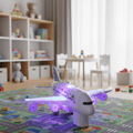 SkyNova Kids Smart Airplane Toy — Automatic Obstacle Detection, Music and LED Lighting