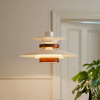 Arleston Pendant Light With LEDs And Metal Wood Accents