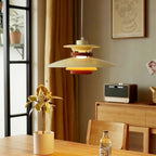 Arleston Pendant Light With LEDs And Metal Wood Accents