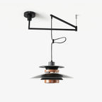 Larsen Pendant Light With Swivel Arms Four Shades LED