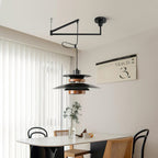 Larsen Pendant Light With Swivel Arms Four Shades LED