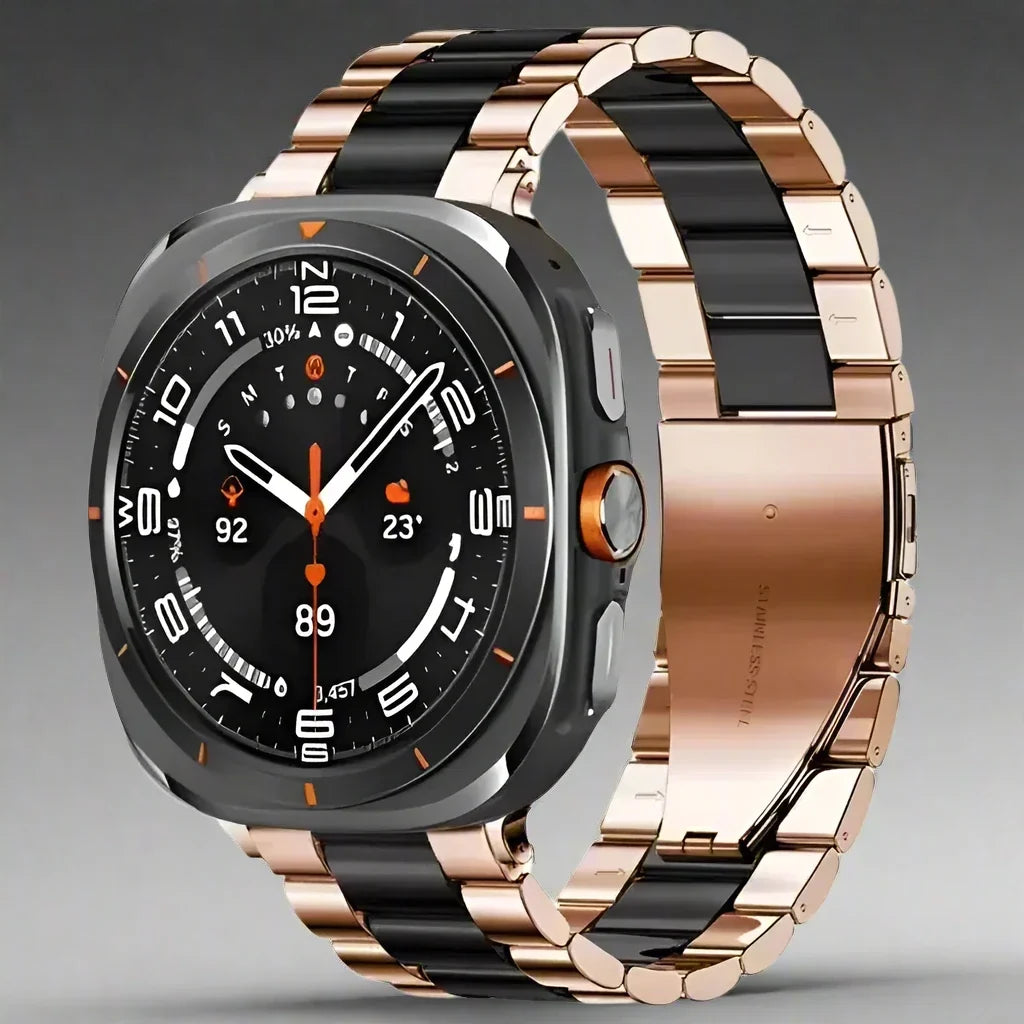 Samsung Galaxy Watch Ultra 47mm Strap – Stainless Steel, Adjustable