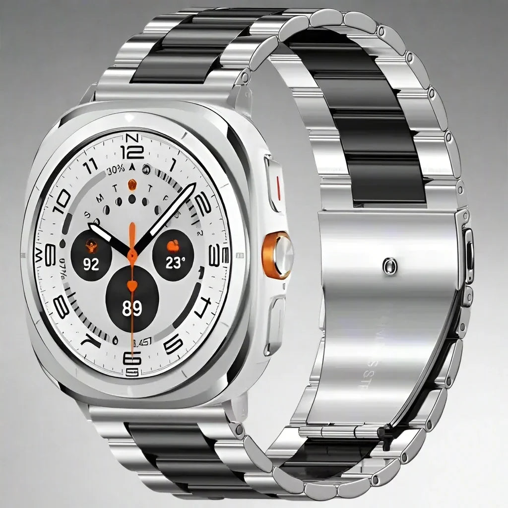 Samsung Galaxy Watch Ultra 47mm Strap – Stainless Steel, Adjustable