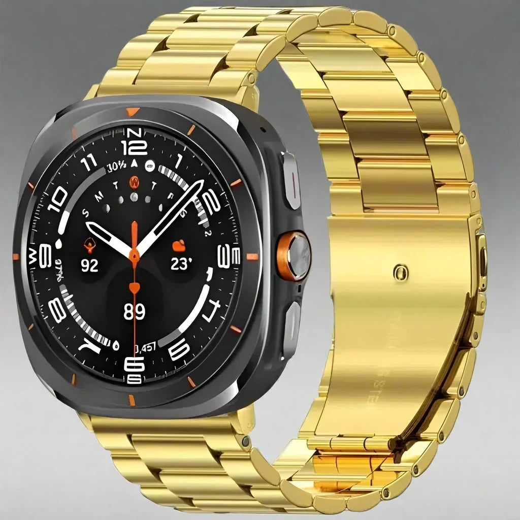Samsung Galaxy Watch Ultra 47mm Strap – Stainless Steel, Adjustable