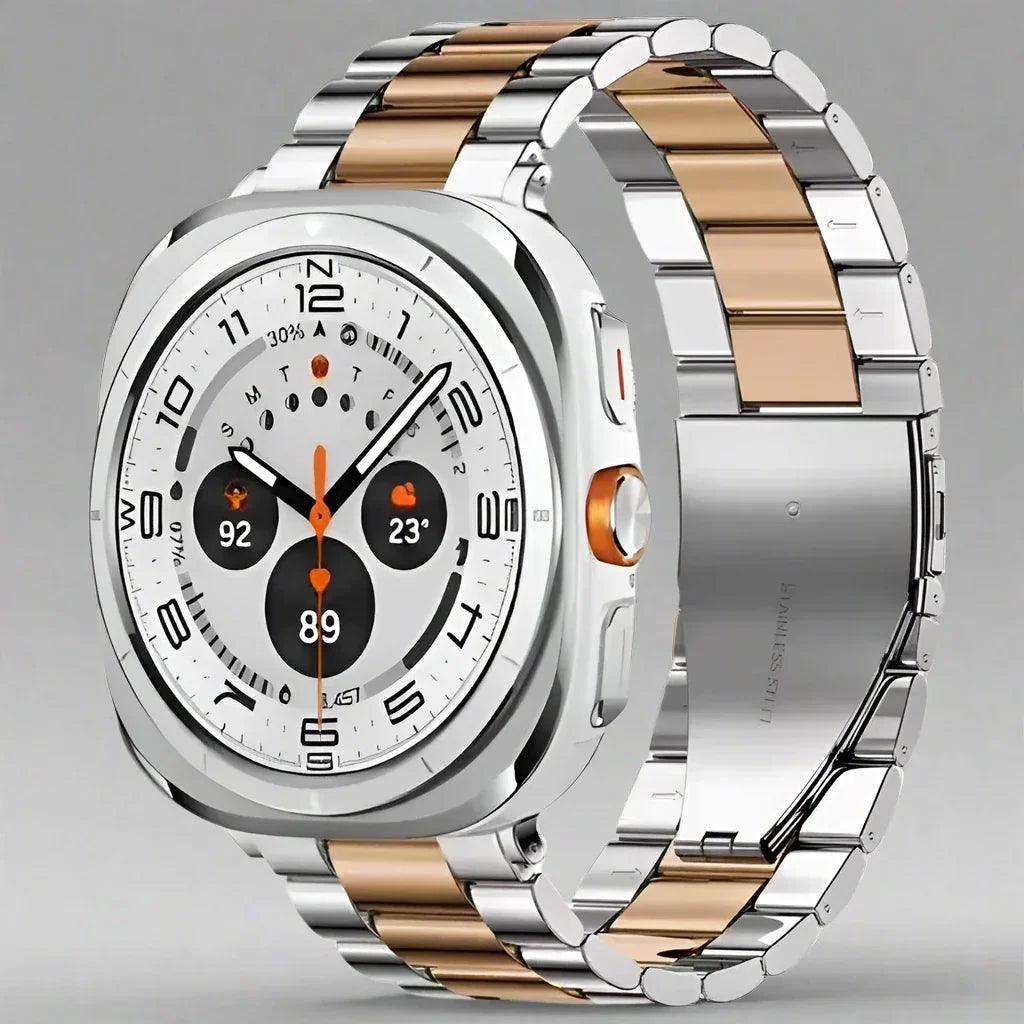 Samsung Galaxy Watch Ultra 47mm Strap – Stainless Steel, Adjustable