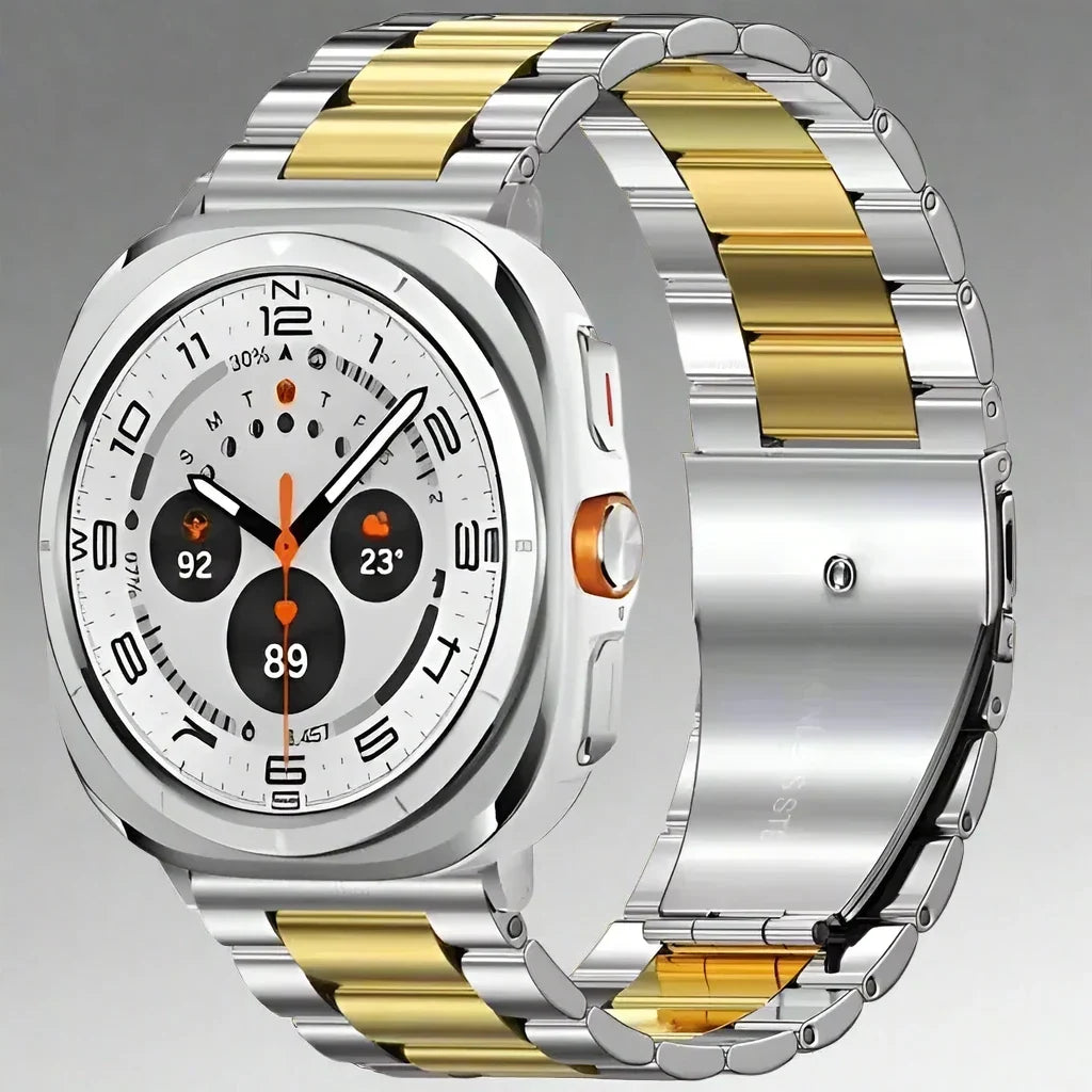 Samsung Galaxy Watch Ultra 47mm Strap – Stainless Steel, Adjustable