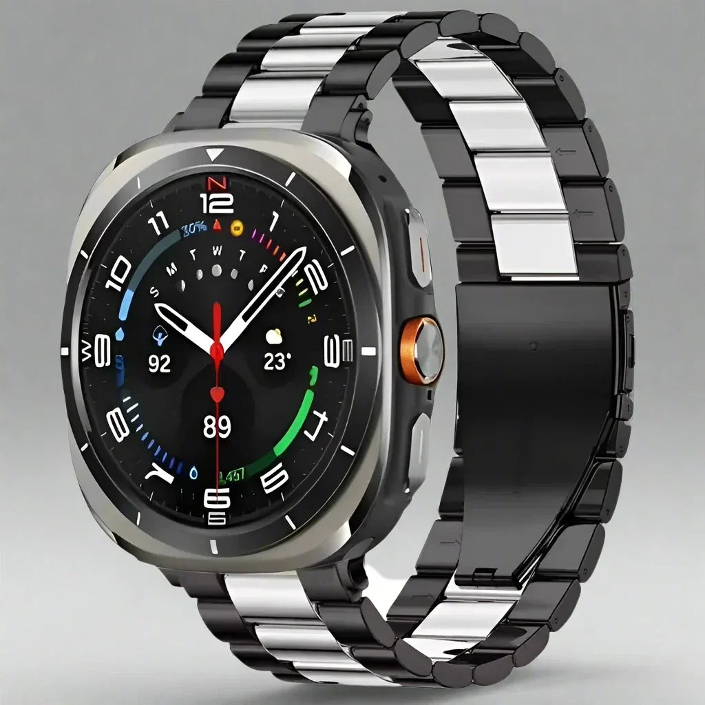Samsung Galaxy Watch Ultra 47mm Strap – Stainless Steel, Adjustable