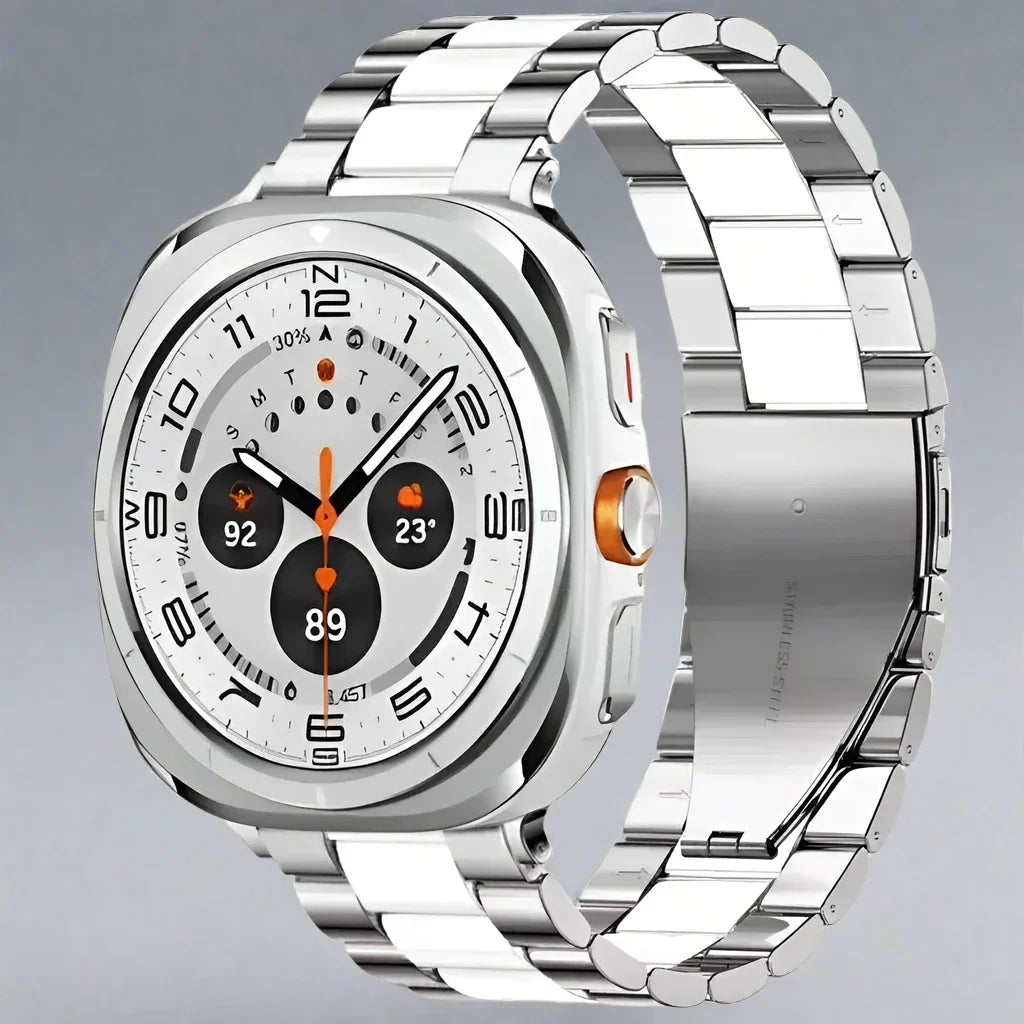 Samsung Galaxy Watch Ultra 47mm Strap – Stainless Steel, Adjustable