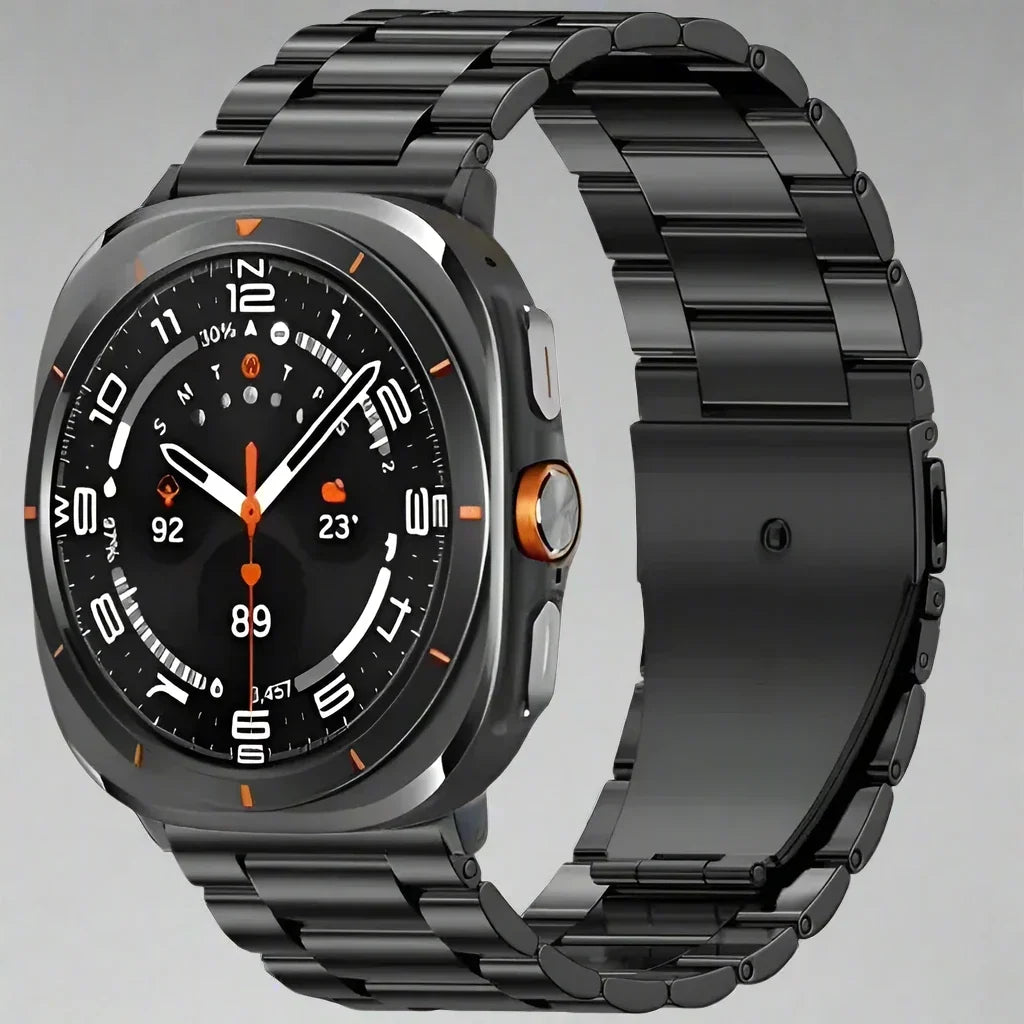 Samsung Galaxy Watch Ultra 47mm Strap – Stainless Steel, Adjustable