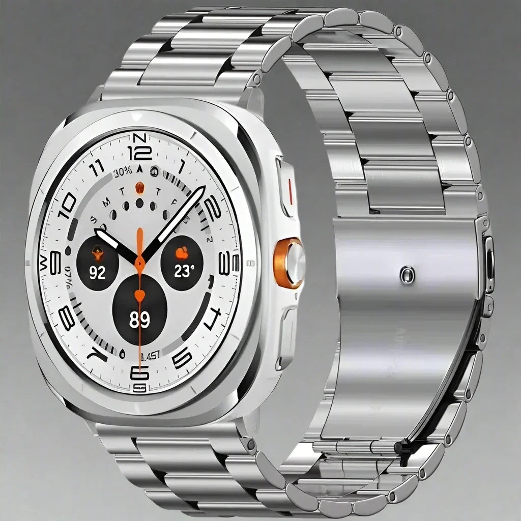 Samsung Galaxy Watch Ultra 47mm Strap – Stainless Steel, Adjustable
