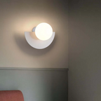 Halbmond Wandleuchte LED Metall Wandleuchte 28x20 cm 90-260V Innen | Euroselle