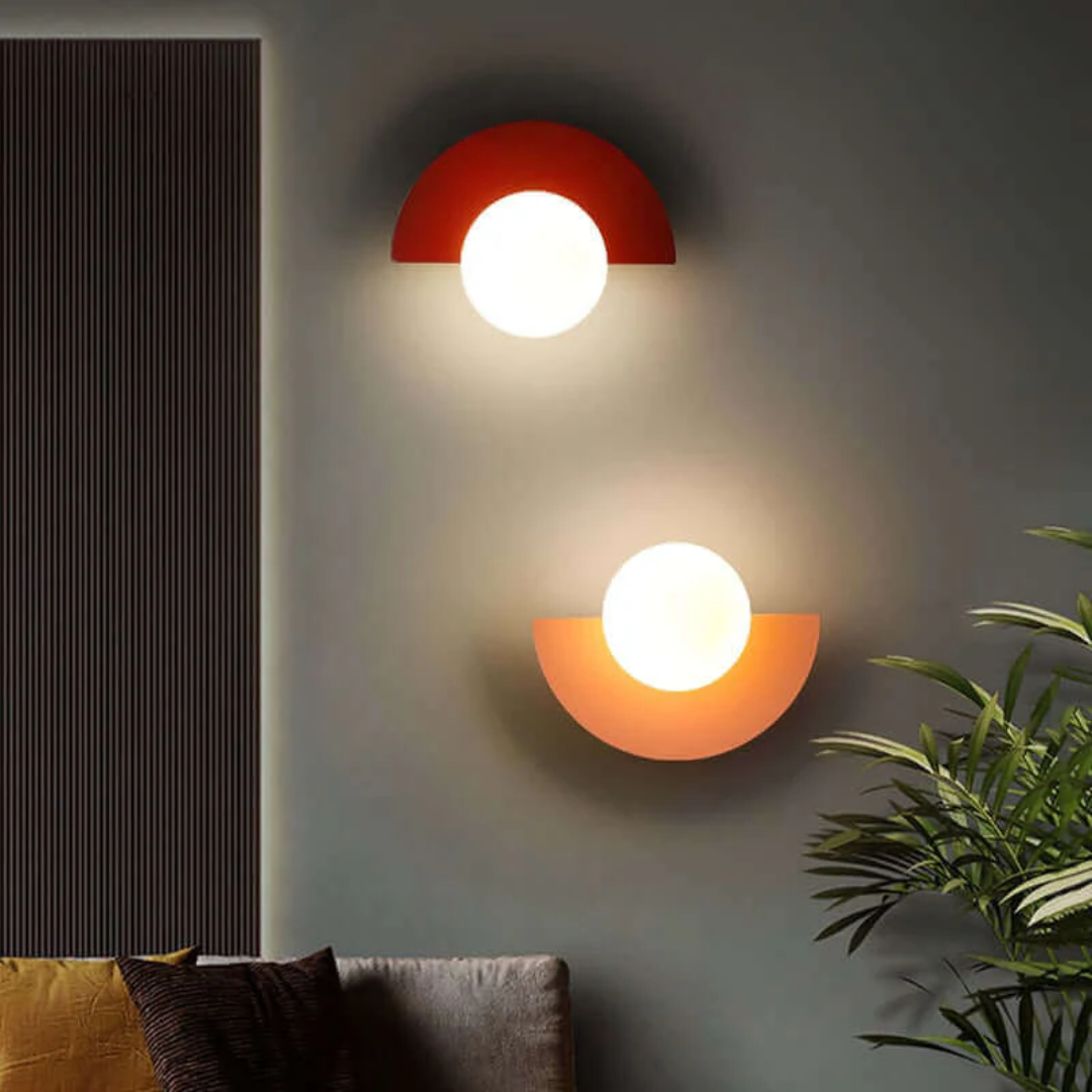 Halbmond Wandleuchte LED Metall Wandleuchte 28x20 cm 90-260V Innen | Euroselle