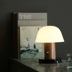 Table Lamp LED Touch Dimmer USB Port Polycarbonate Metal 22 cm | Euroselle