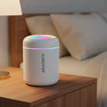 LumaMist 180ml USB Desk Humidifier — Compact Body and Desk LED Lighting