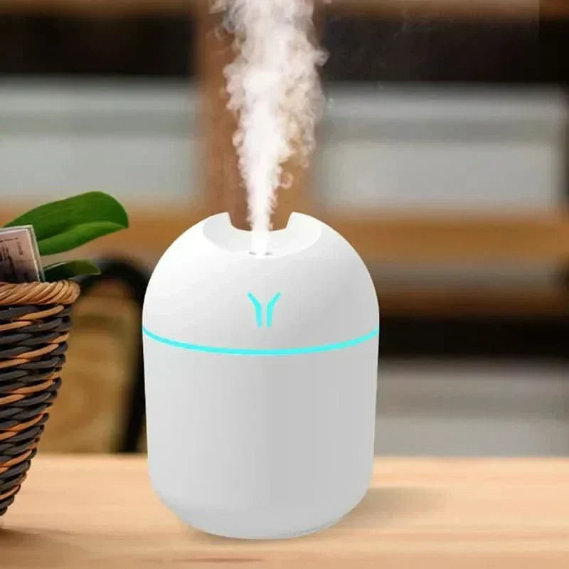 ZenMist 250 USB -minikostutin - hiljainen toiminta, kompakti muotoilu, sopii aromaterapiaan