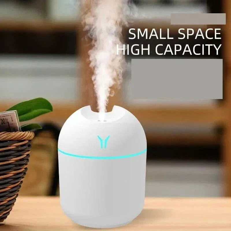 ZenMist 250 USB -minikostutin - hiljainen toiminta, kompakti muotoilu, sopii aromaterapiaan