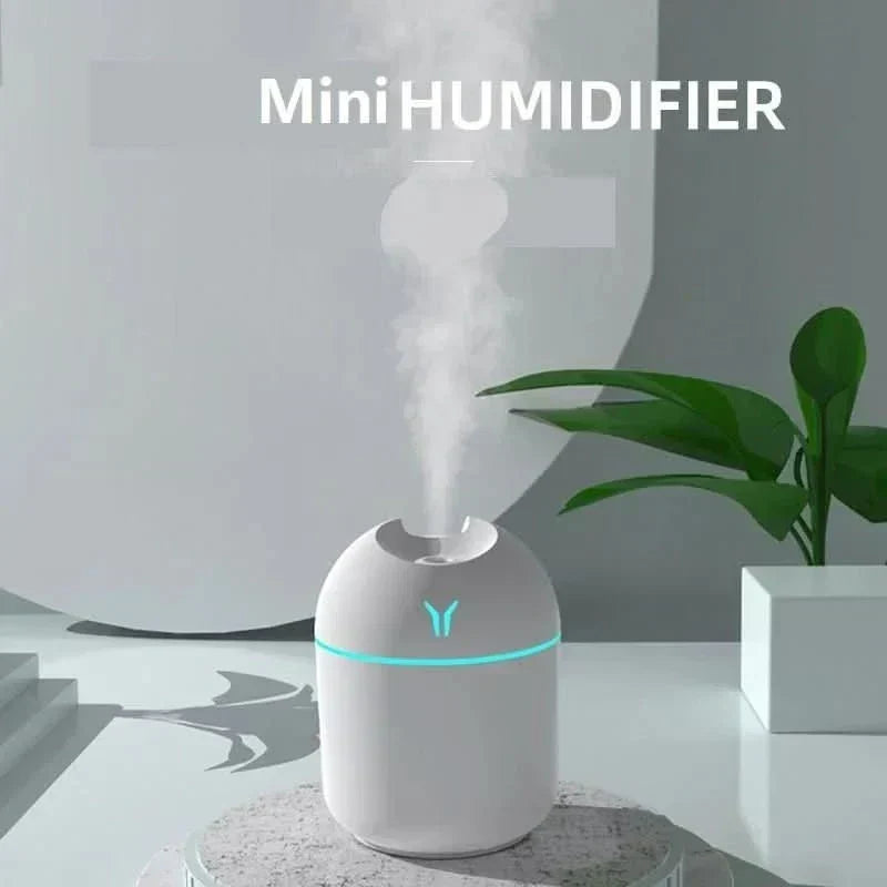 ZenMist 250 USB -minikostutin - hiljainen toiminta, kompakti muotoilu, sopii aromaterapiaan