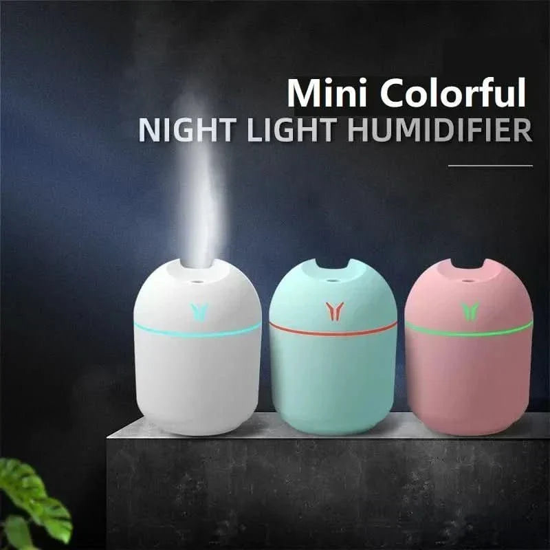 ZenMist 250 USB -minikostutin - hiljainen toiminta, kompakti muotoilu, sopii aromaterapiaan