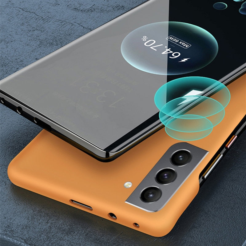 Etui do Samsung Galaxy S21-S26 Plus Ultra Note 20 Ultra — matowe, odporne na wstrząsy