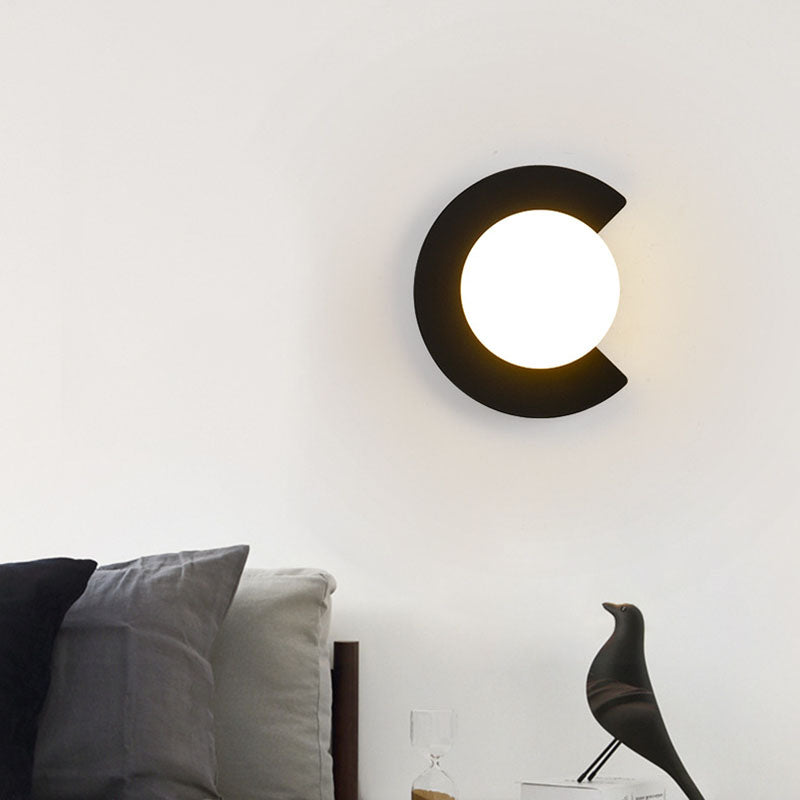 Wandleuchte Glas Metall G9 festverdrahtet minimalistisches Design | Euroselle