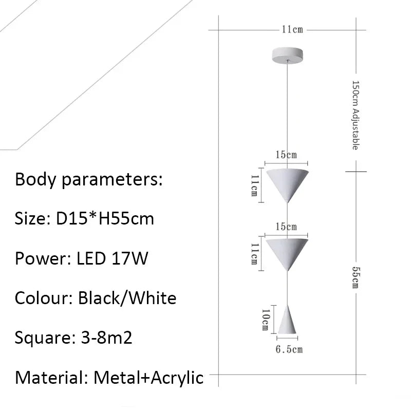 SleekMinimalistic - Minimalist pendant light
