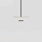 NexaArc Arc Ring Pendant Light For Living Rooms, Minimalist Design