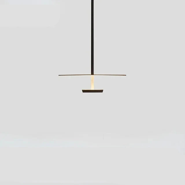 NexaArc Arc Ring Pendant Light For Living Rooms, Minimalist Design