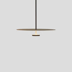 NexaArc Arc Ring Pendant Light For Living Rooms, Minimalist Design