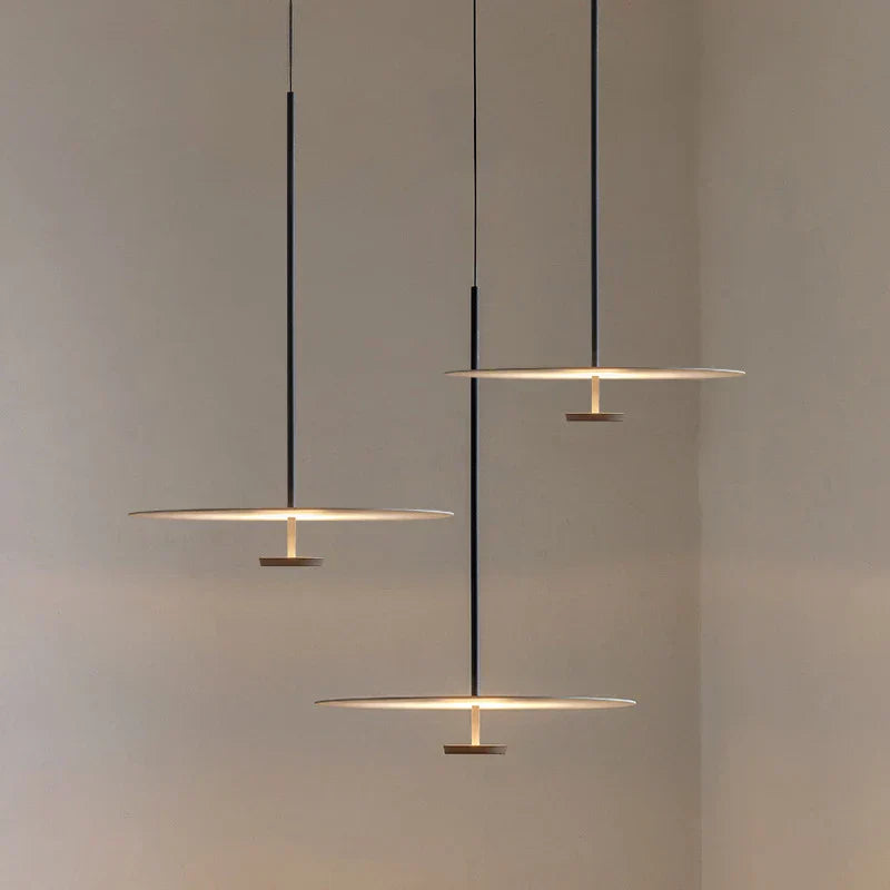 NexaArc Arc Ring Pendant Light For Living Rooms, Minimalist Design