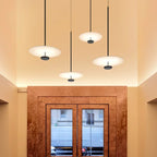 NexaArc Arc Ring Pendant Light For Living Rooms, Minimalist Design