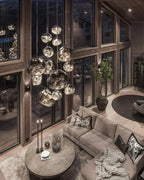 Colorful Warped Pendant Lights