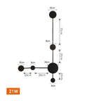 Lunexa | Zeitgenössische LED-Wandleuchte