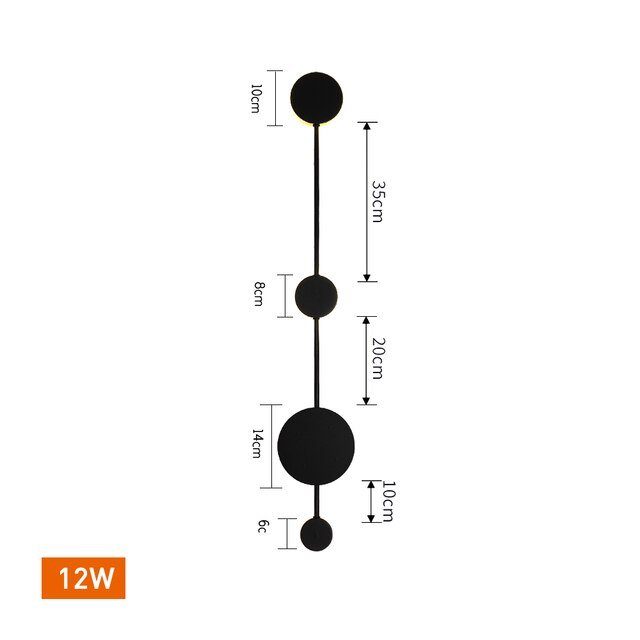 Lunexa | Zeitgenössische LED-Wandleuchte
