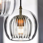 LumenAura Modern Glass Pendant Light for Interiors